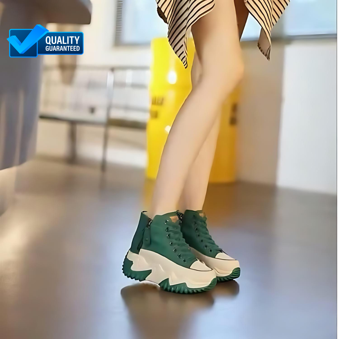 Korean Women's Chunky Comfortable Casual Shoes