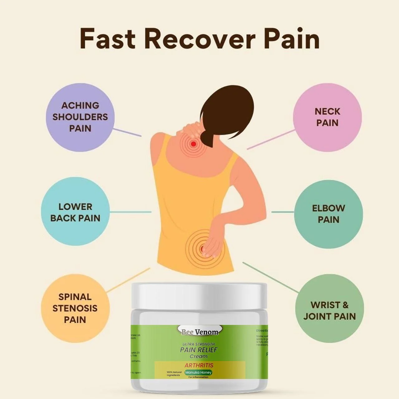 Bee Venom™ Joint and Bone Therapy Cream