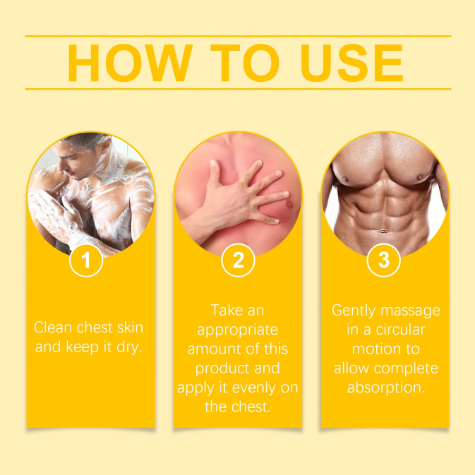 Bee Venom Gynecomastia Heating Oil - Buy 1 Get 1 FREE