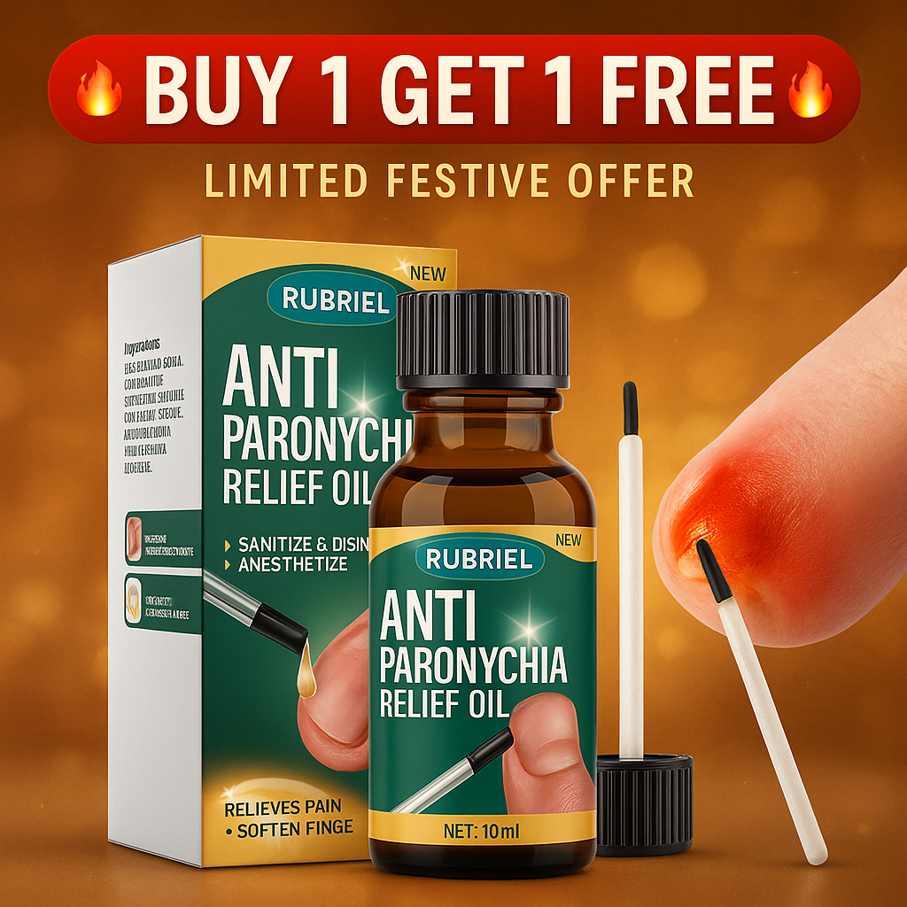 Anti Paronychia Nail Herbal Relief Oil 🌿 - (Buy 1 Get 1 FREE🔥🔥)