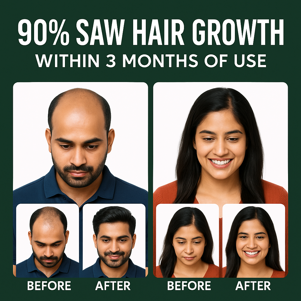 Jamalgota Herbal Hair Growth Powder - (BUY 1 GET 1 FREE🔥🔥)