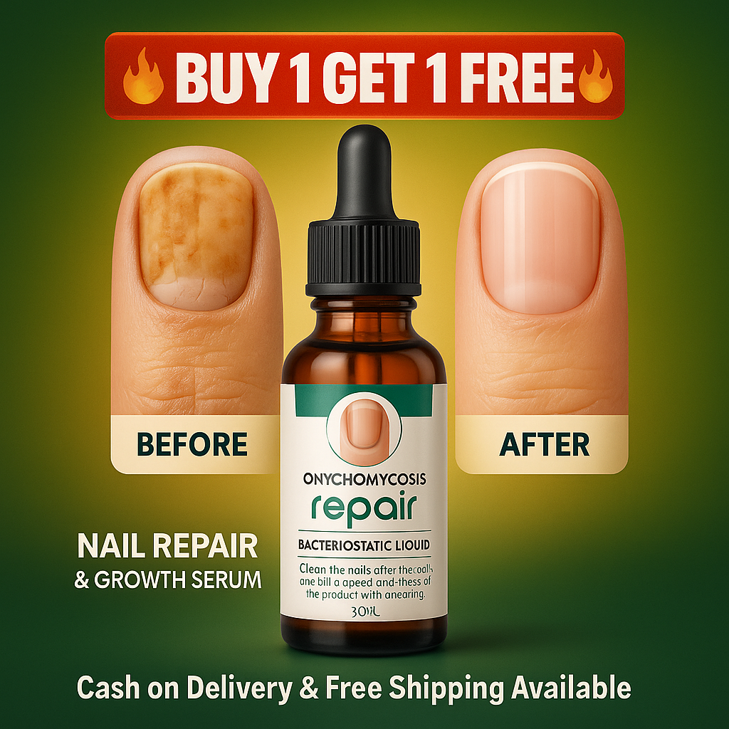 Nail Repair & Growth Herbal Serum Spray - (Buy 1 Get 1 FREE🔥🔥)