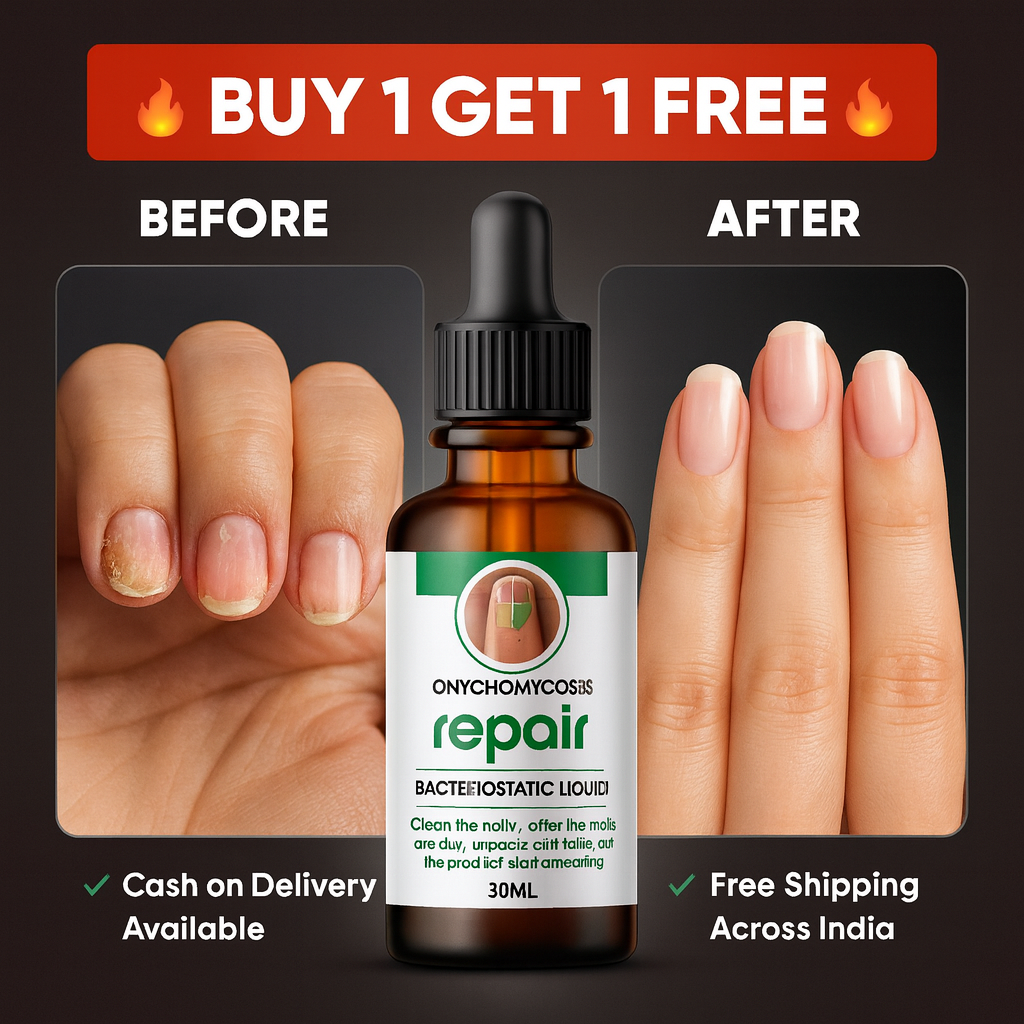 Nail Repair & Growth Herbal Serum Spray - (Buy 1 Get 1 FREE🔥🔥)