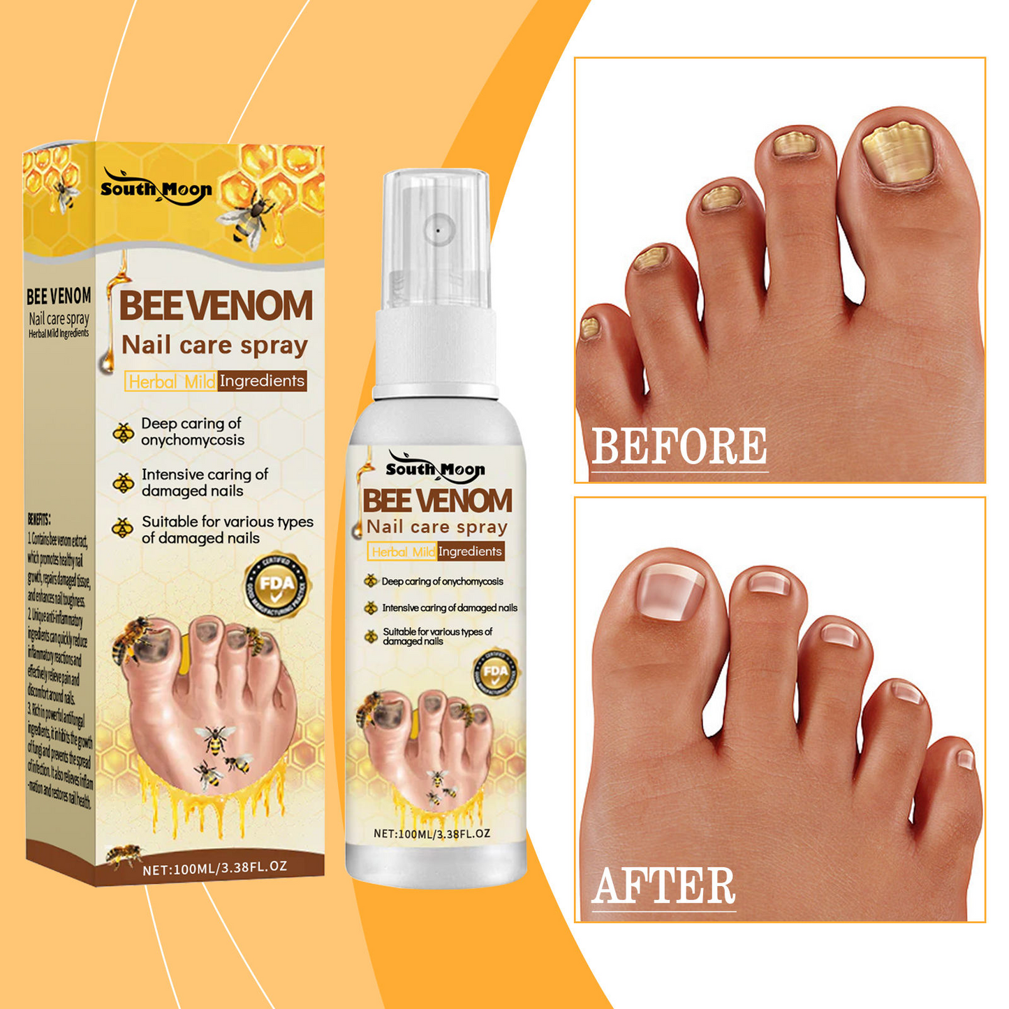 Bee Venom Herbal Nail Care Spray
