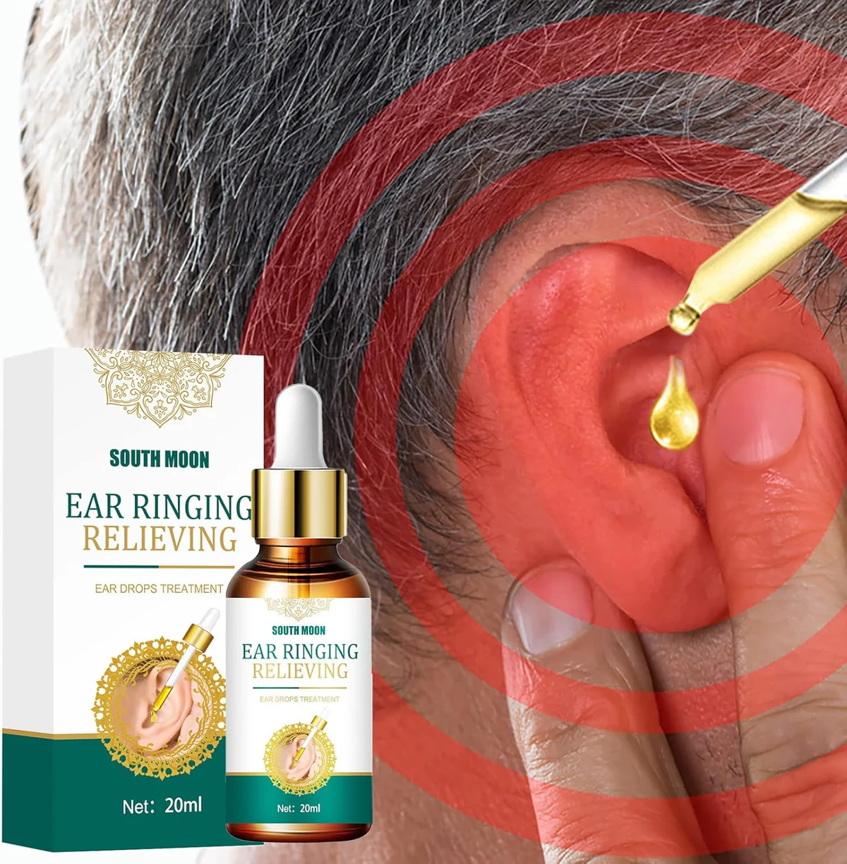 Ear Ringing Relieving Drops - (Buy 1 Get 1 FREEš„š„)