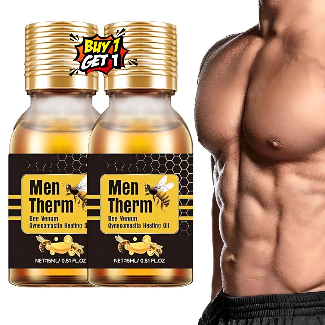 Bee Venom Gynecomastia Heating Oil - Buy 1 Get 1 FREE