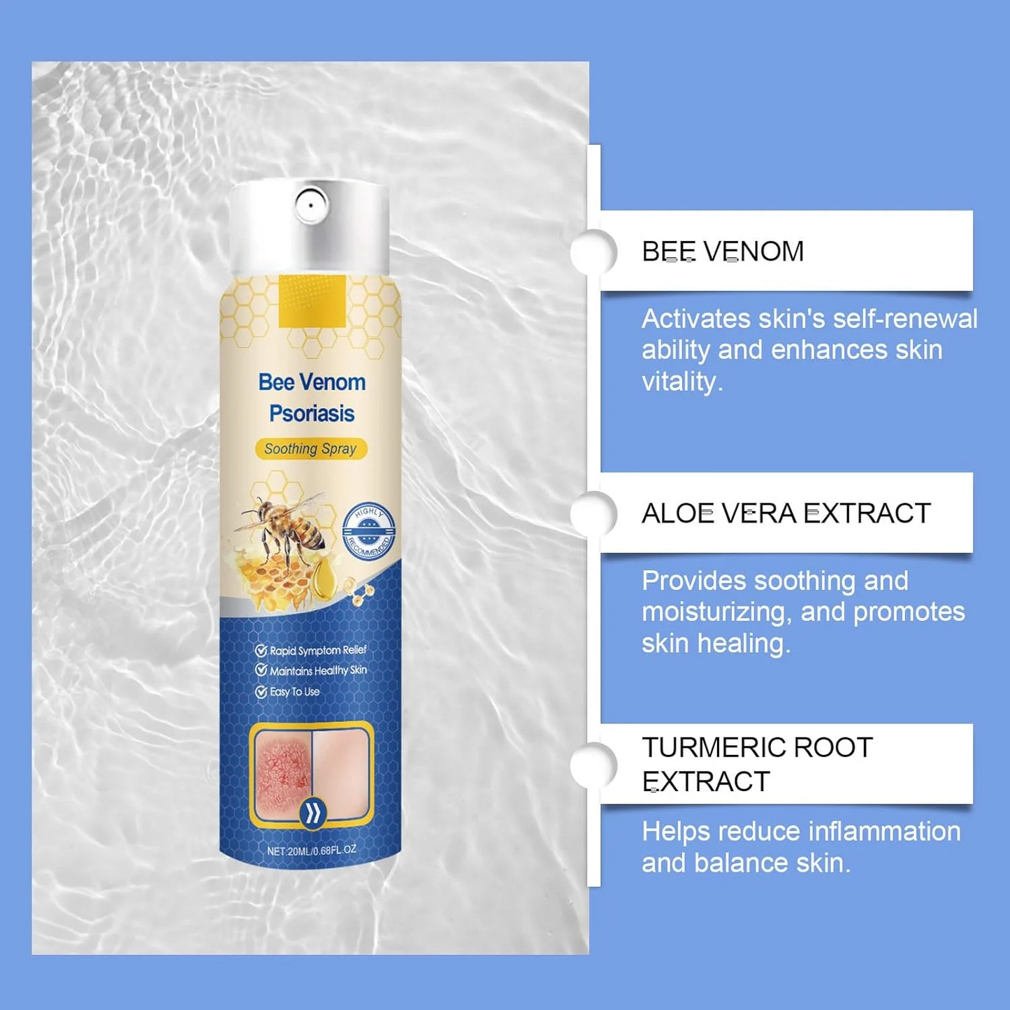 BeeVenom Psoriasis Treatment Spray