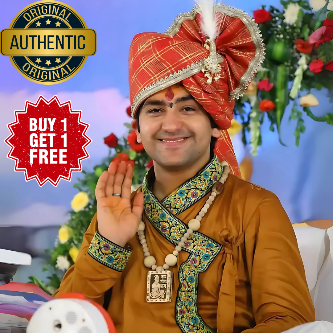 Bageshwar Dham Tulsi Mala (100% 🍀 Original Tulsi) - Buy 1 Get 1 Free🔥😍