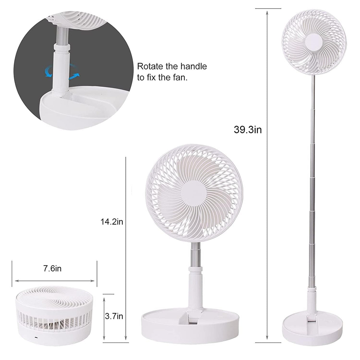 QB™ Rechargeable Table Fan 🔥FLASH SALE 50% OFF🔥