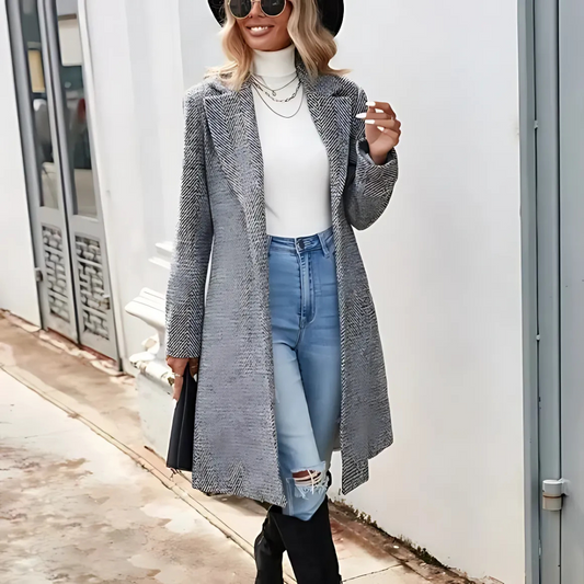 Korean Style Ladies Overcoat