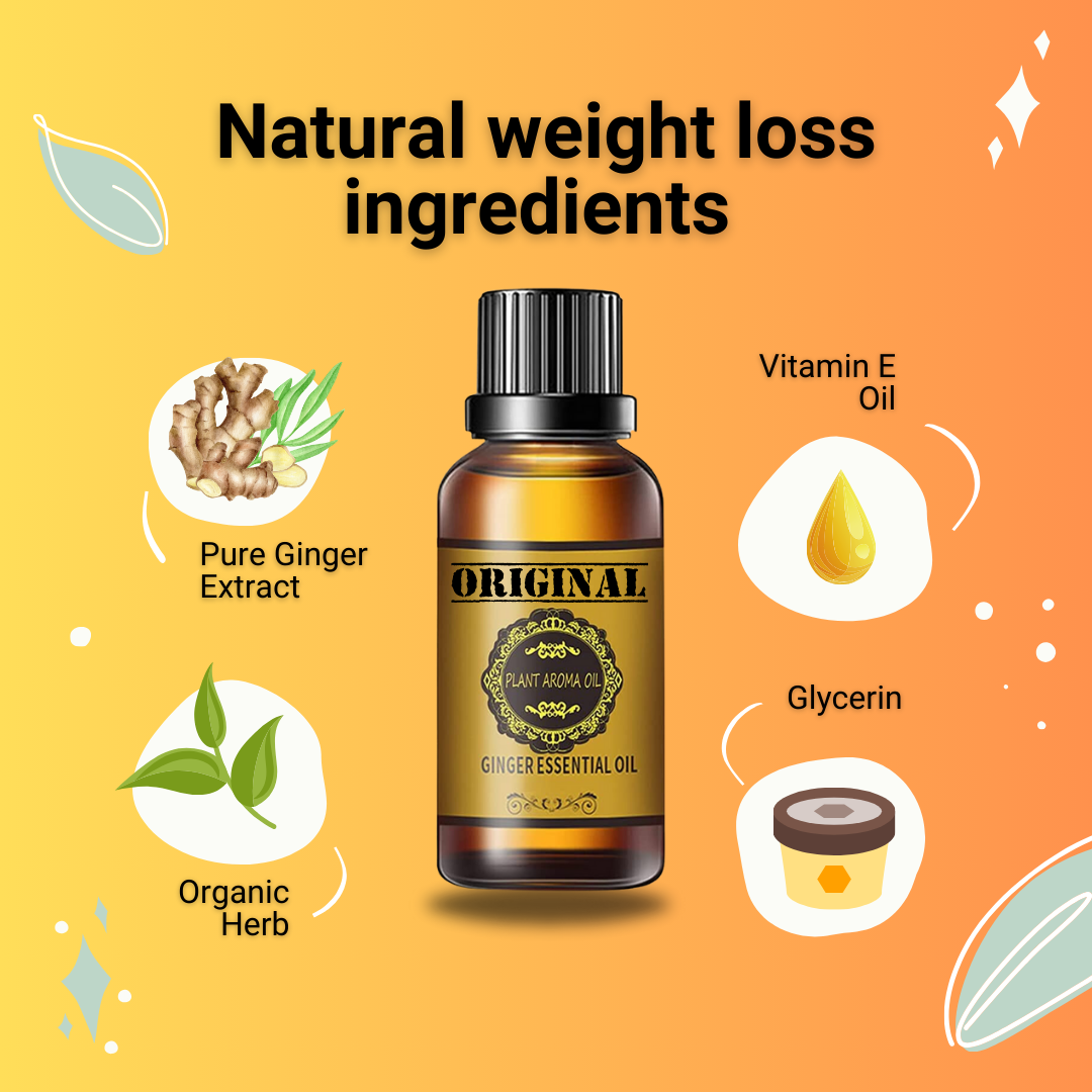 Belly Drainage Ginger Oil - ⚡ Fast-Acting Natural Formulation
