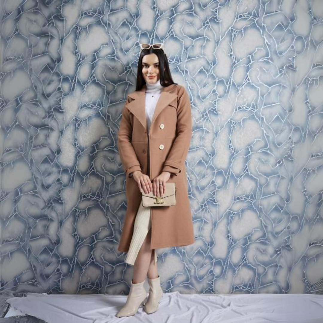 Korean Style Ladies Overcoat