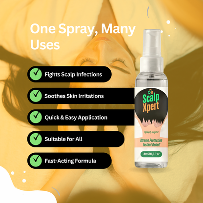 ScalpXpert Anti Fungal Spray (Buy 1 Get 1 Free🔥🔥)