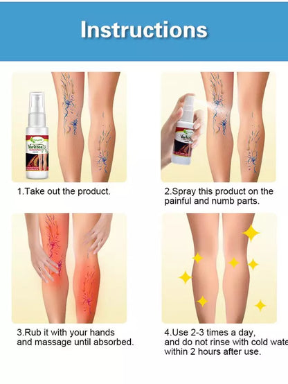 Varicose Veins Treatment Spray 🌿100% Herbal🌿
