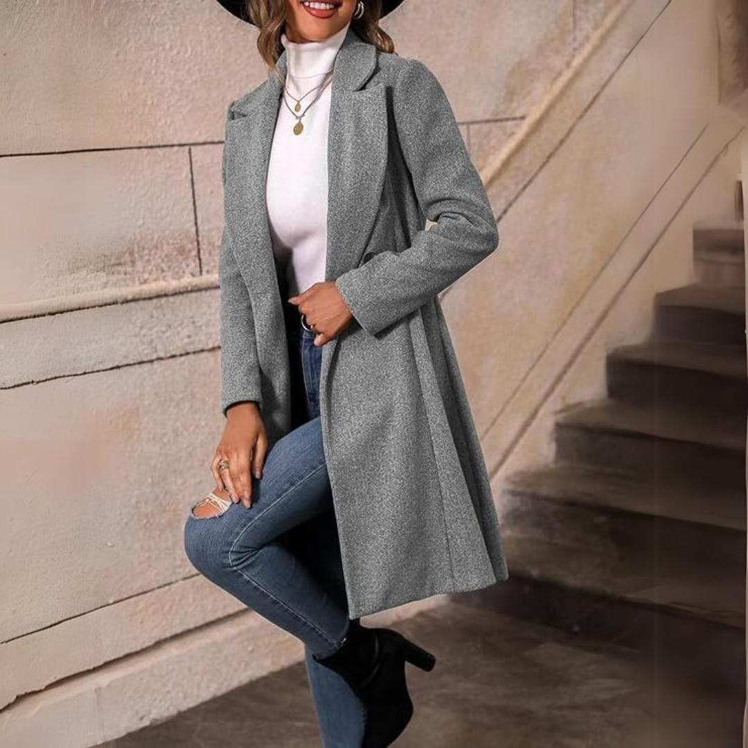 Korean Style Ladies Overcoat