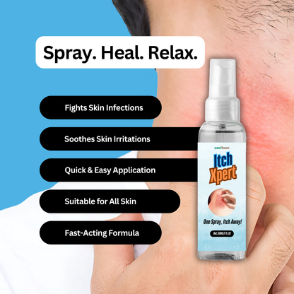 ItchXpert Anti Fungal Spray - Buy 1 Get 1 FREE