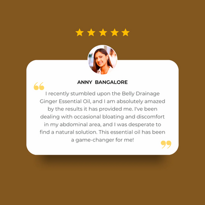 Belly Drainage Ginger Oil - ⚡ Fast-Acting Natural Formulation