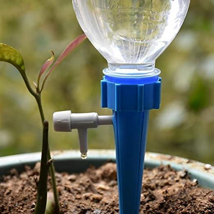 Plant Automatic Water Dropper for Garden Home Office with Slow Release Control Valve Switch, Self-Watering Spikes for Pots Plant Automatic Plant Water Devices