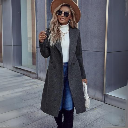 Korean Style Ladies Overcoat