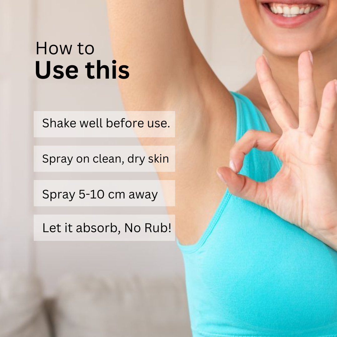 QB™ Under Arm Whitening Spray
