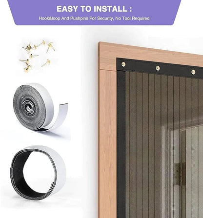 Magic Mesh Magnetic Door Curtain 🔥Buy 1 Get 1 FREE🔥
