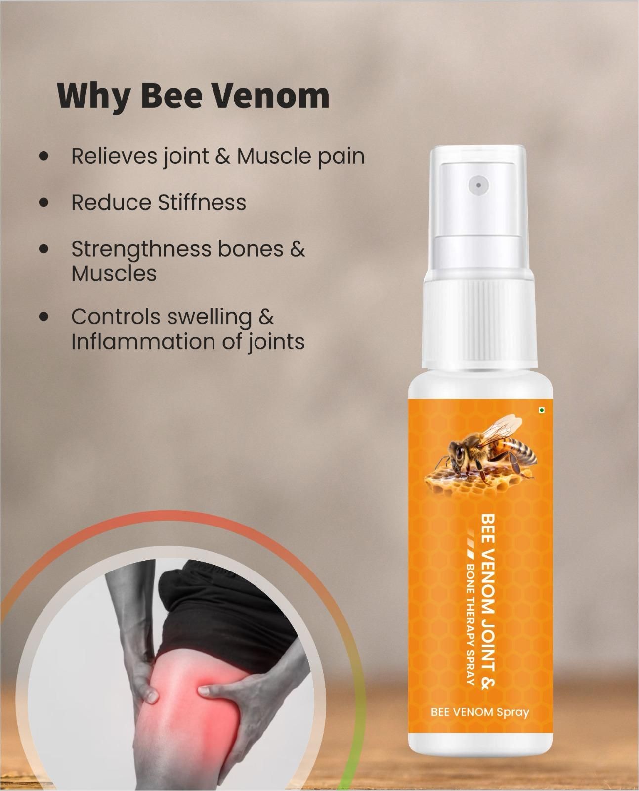 Bee Venom Joint and Bone Therapy Spray-30 ML