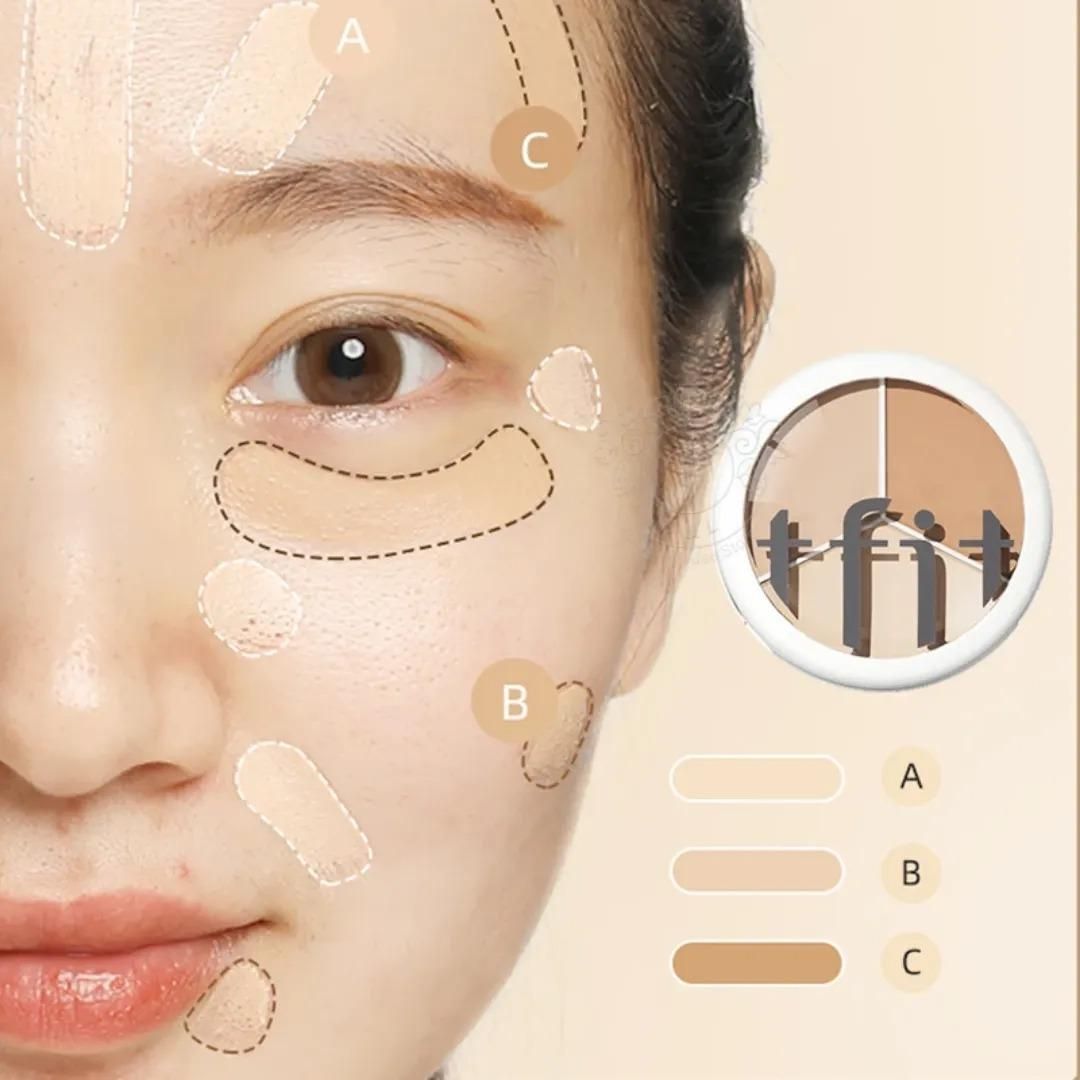 Korean Cover Up Pro Concealer Palette
