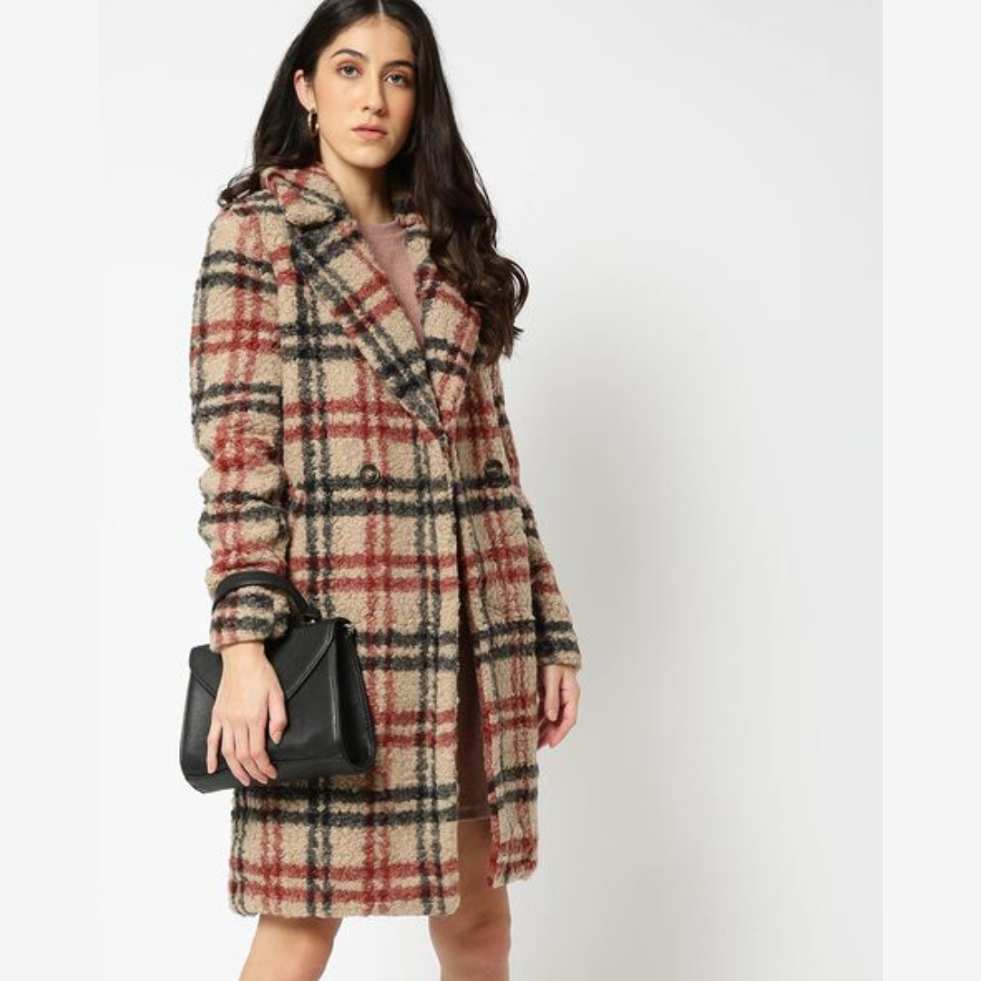 Korean Style Ladies Overcoat