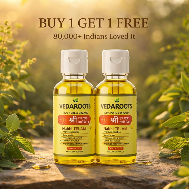 Ayurvedic Nabhi Oil – Buy 1 Get 1 FREE🔥