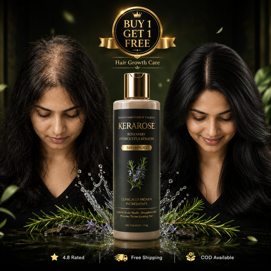 Kerarose Rosemary Shampoo For Hair Growth (Buy 1 Get 1 Free 🔥🔥)