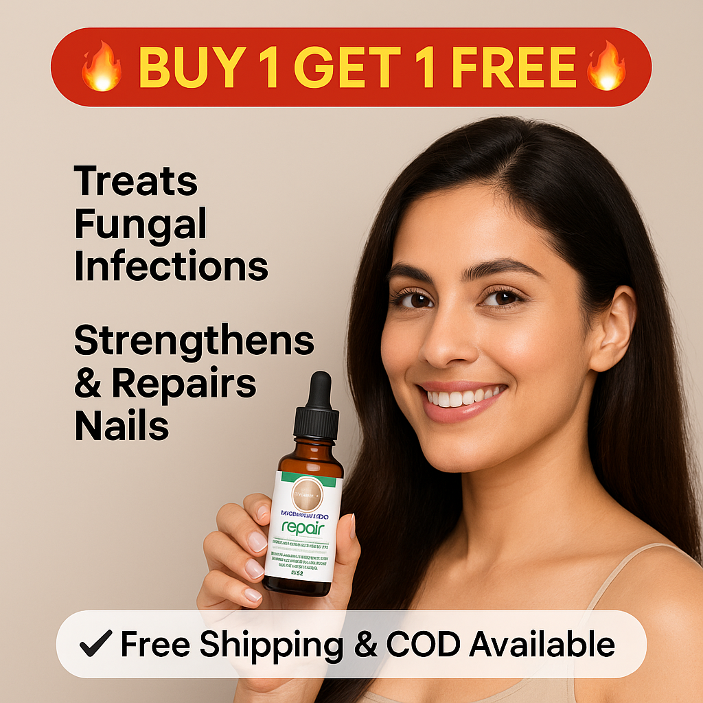 Nail Repair & Growth Herbal Serum Spray - (Buy 1 Get 1 FREE🔥🔥)