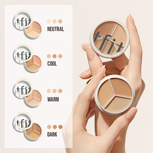 Korean Cover Up Pro Concealer Palette