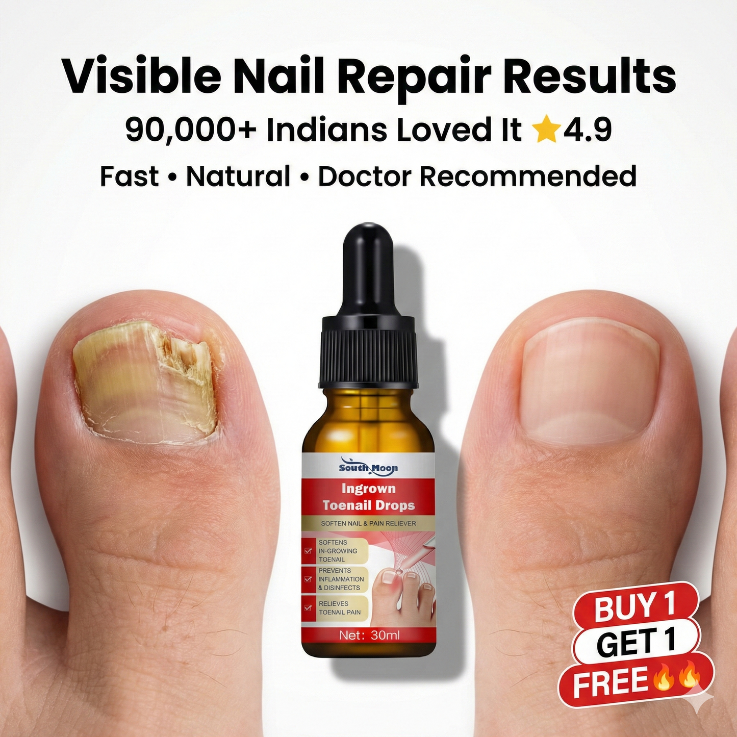 Toenail Drops Nail Repair Oil (BUY 1 GET 1 FREE🔥🔥)
