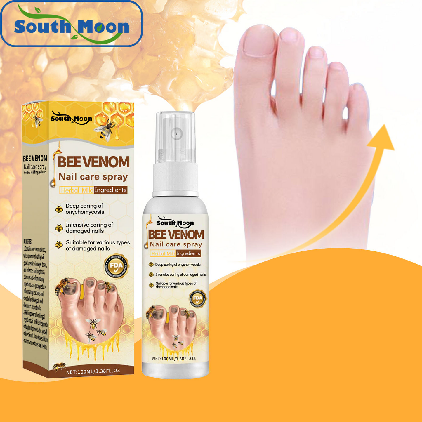 Bee Venom Herbal Nail Care Spray