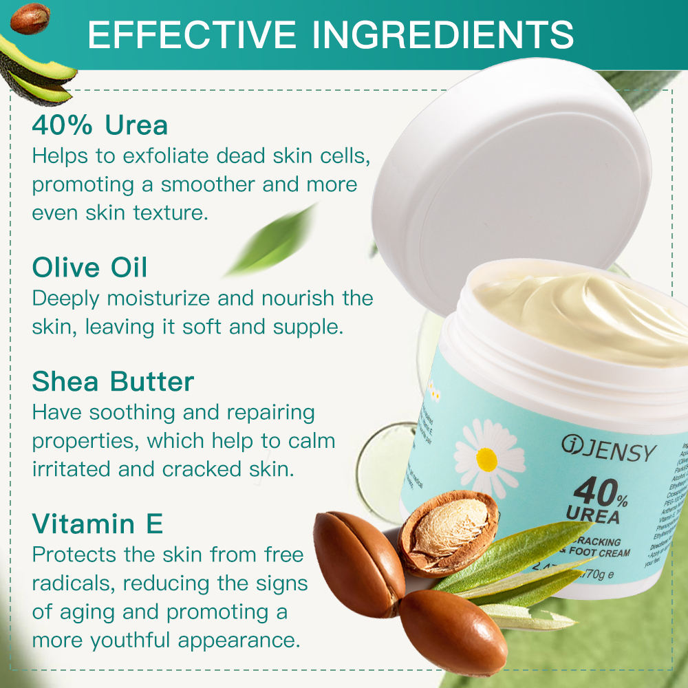JENSY Alll in One Hand and Feet Cream - Deep Hydration and Crack Repair