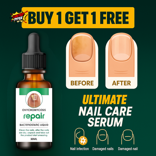 Nail Repair & Growth Herbal Serum Spray - (Buy 1 Get 1 FREE🔥🔥)