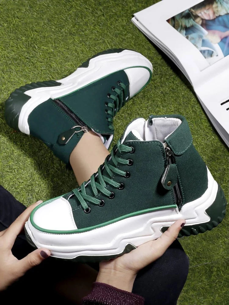 Korean Women's Chunky Comfortable Casual Shoes