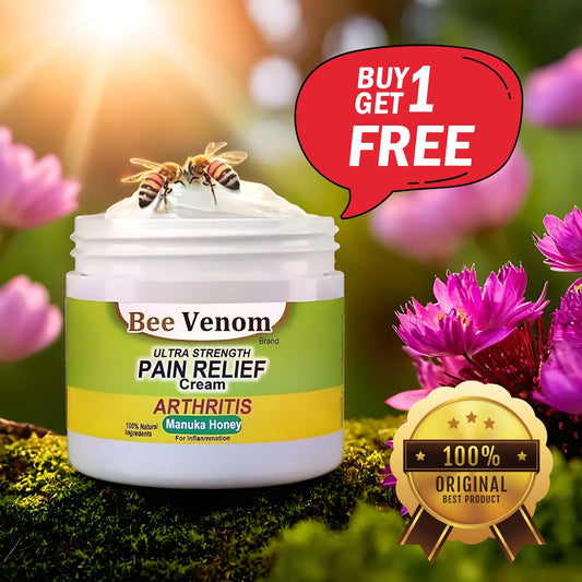 Bee Venom Pain Relief Cream (50gm) - Buy 1 Get 1 FREE