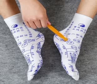 Acupressure Reflexology Socks With Pressure Point Stick  🔥2 Socks + 1 Stick FREE 🔥