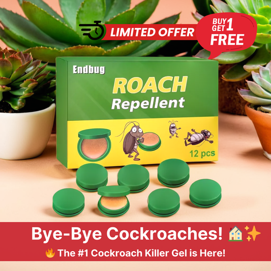 Cockroach Killer Gel (Pack of 12)- BUY 1 GET 1 FREE