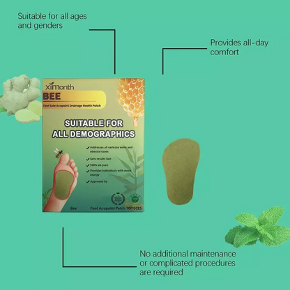 DetoxBee™ - Bee Venom Foot Patches (Buy 1 Get 1 Free🔥🔥)