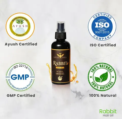 Rabbit Hair Growth Oil - Buy 1 Get 1 FREE