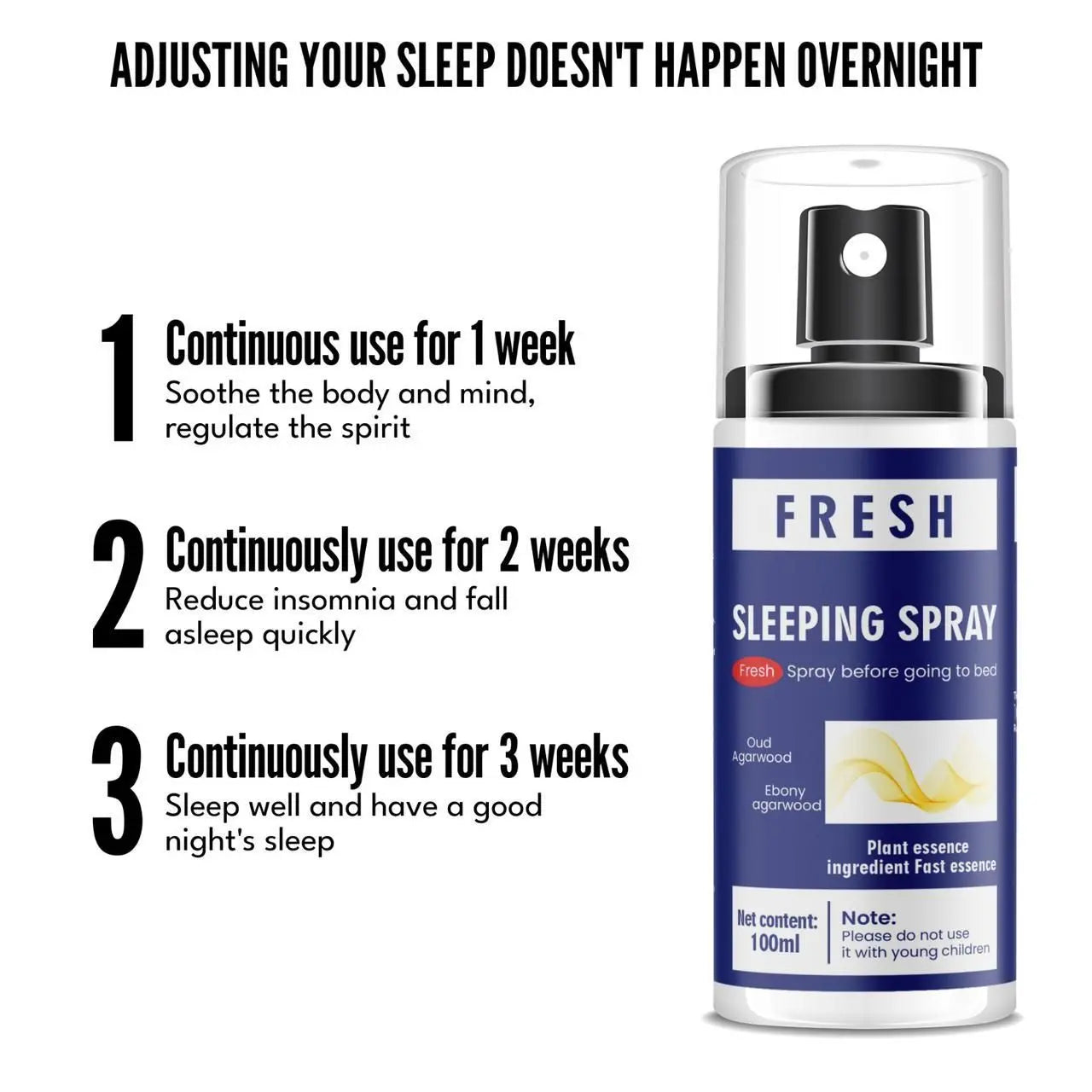 Fresh Sleeping Spray ( Pack of 2 )