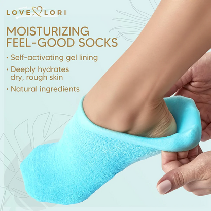 Foot Spa Silicone Socks For Men & Women (Free Moisturizing Cream)