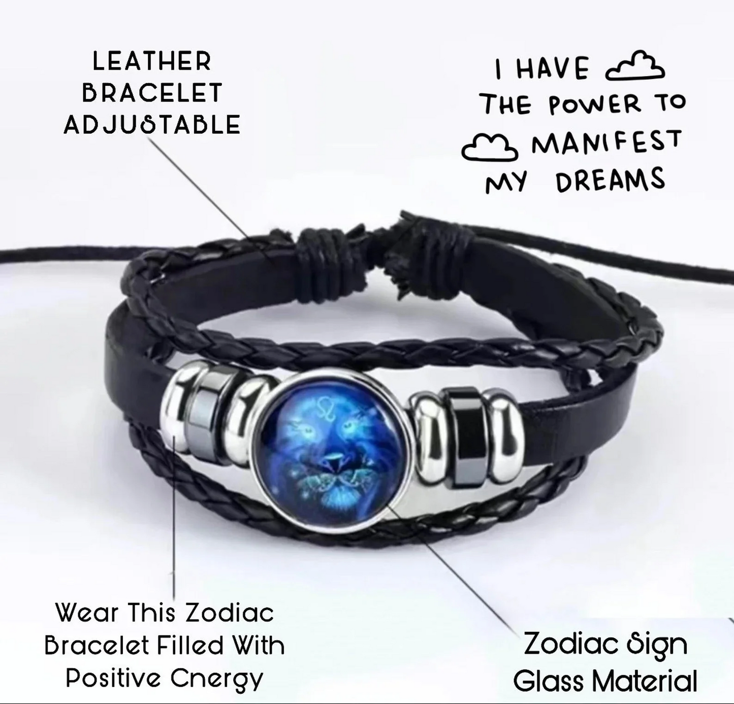 AstroBand™ | Astrological Adjustable Zodiac Sign Band