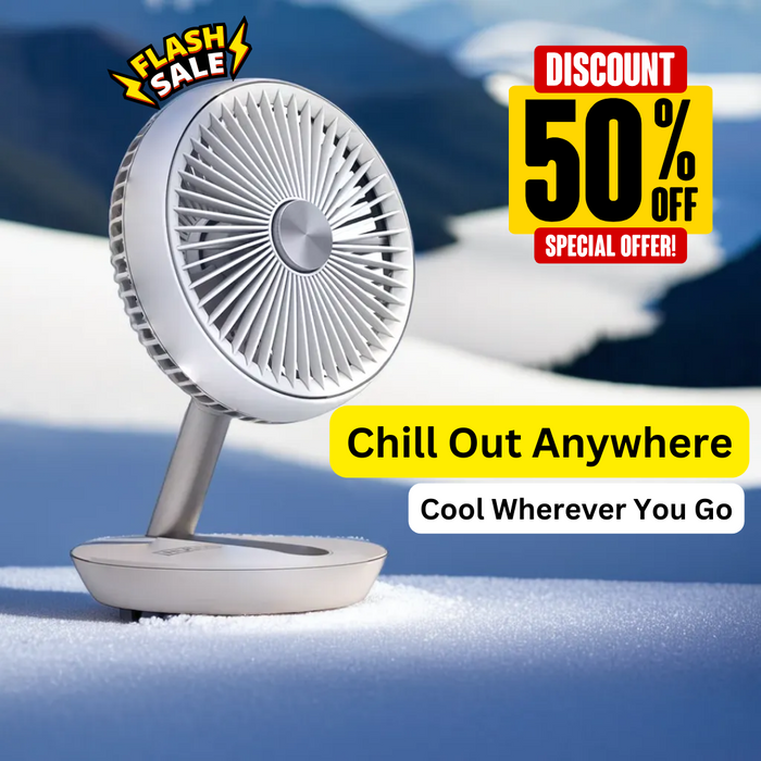 Rechargeable Table Fan